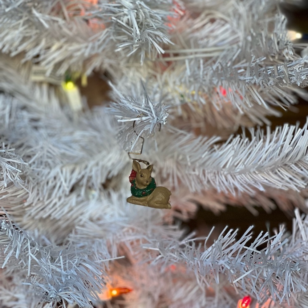Russ Christmas Baby Deer Christmas Ornament